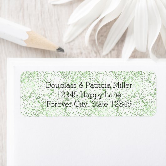 Munt Confetti Stippen Etiket (Insitu)