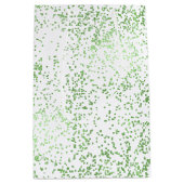 Munt Confetti Stippen Medium Cadeauzakje (Voorkant)