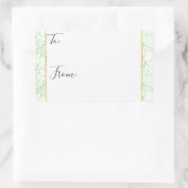 Munt Confetti Stippen naar goud van Kerst stickers (Tas)