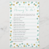 Munt en Goud Hoe goed ken je de mama Quiz? (Voorkant)