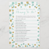 Munt en Goud Hoe goed ken je de mama Quiz? (Voorkant / Achterkant)