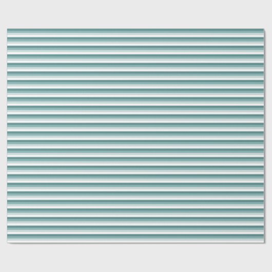 Munt en groene strepen cadeaupapier (Vlak)