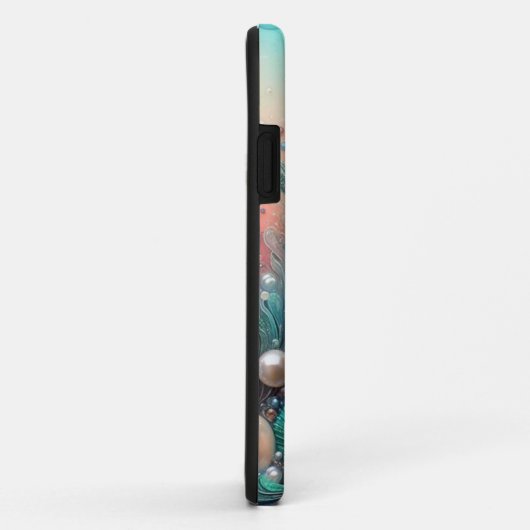 Munt En Koraalschelpen Oceaangevoel Case-Mate iPhone Case (Achterkant/rechts)