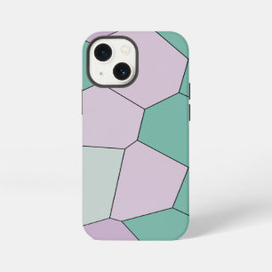 Munt en Lavendel iPhone 13 Mini Hoesje