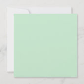 Munt en Oranje Tortelduifjes Kaart (Achterkant)