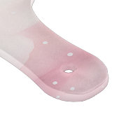 Munt- en Roze Dennenbomen Wintertafereel Snijplank (Hoek)