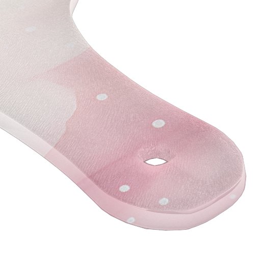 Munt en roze sparren winterscène snijplank (Hoek)