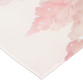 Munt en roze sparren winterscène tafelkleed (Gekanteld)