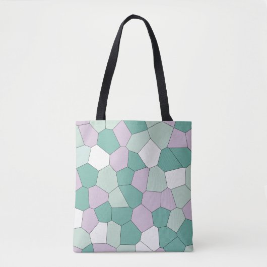 Munt en Viooltje Tote Bag (Voorkant)