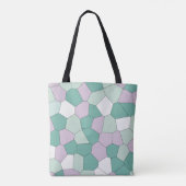 Munt en Viooltje Tote Bag (Achterkant)