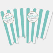 Munt en Wit Special Event Film Night Popcorn Bedankdoosjes (Ongevouwen)