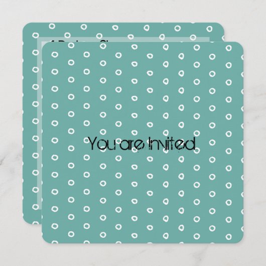 Munt en witte cirkels kaart (Voorkant / Achterkant)