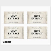 Munt Extract Moderne Label Sticker ZEX_001c (Vel)