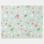 munt fleece deken (Voorkant (Horizontaal))