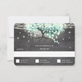 Munt Green Heart Leaf Tree Mason Jar RSVP (Voorkant)