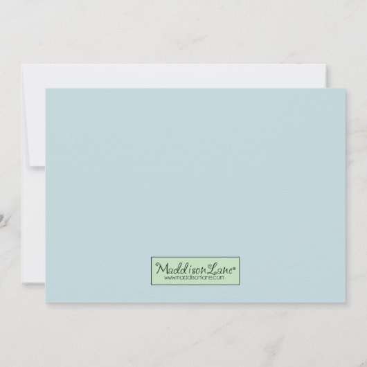 Munt Green Medium Skin Schaats Laces Ice Skating P Kaart (Achterkant)