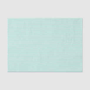 Munt Green Pinstripe Tissue Paper Tissuepapier