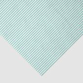 Munt Green Pinstripe Tissue Paper Tissuepapier (Detail)