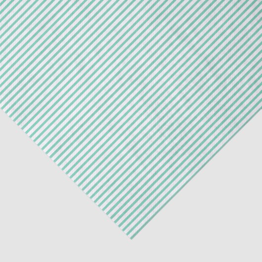 Munt Green Pinstripe Tissue Paper Tissuepapier (Detail)