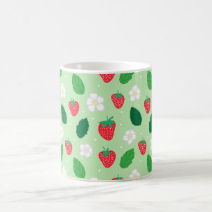 Munt Groene Aardbei Koffiemok