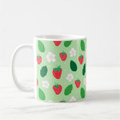 Munt Groene Aardbei Koffiemok (Links)