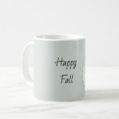 Munt Herfst Pompoen Koffiemok (Voorkant links)