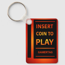 Munt invoeren om gepersonaliseerde Gamertag-sleute Sleutelhanger