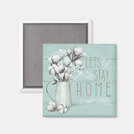 Munt IV zonder blozen | Verblijf thuis Magneet (Voorkant / Achterkant)