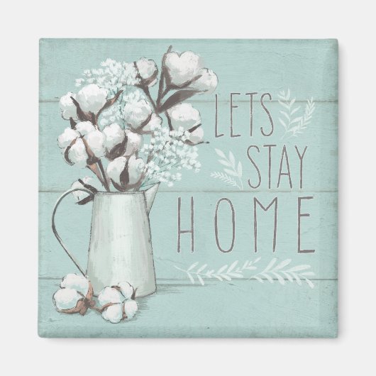 Munt IV zonder blozen | Verblijf thuis Magneet (Voorkant)