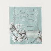 Munt IV zonder blozen | Verblijf thuis Wandkleed (Voorkant)