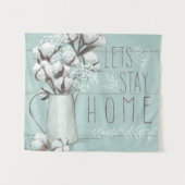 Munt IV zonder blozen | Verblijf thuis Wandkleed (Voorkant (horizontaal))