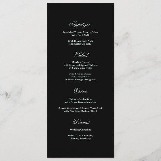 Munt | Kaarten in het menu Aangepast huwelijkshuwe (Achterkant)