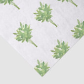 Munt kruiden botanische tuinvormig waterverf patro tissuepapier (Detail)