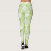 Munt Limoen Groen Tie Dye Leggings (Achterkant)