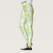 Munt Limoen Groen Tie Dye Leggings (Links)