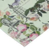 munt moderne vlinderparijs van het franse roos tafelkleed (Gekanteld)