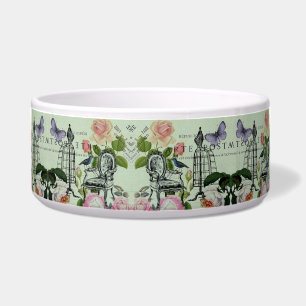 munt moderne  vlinderparijs van het franse roos voerbakje