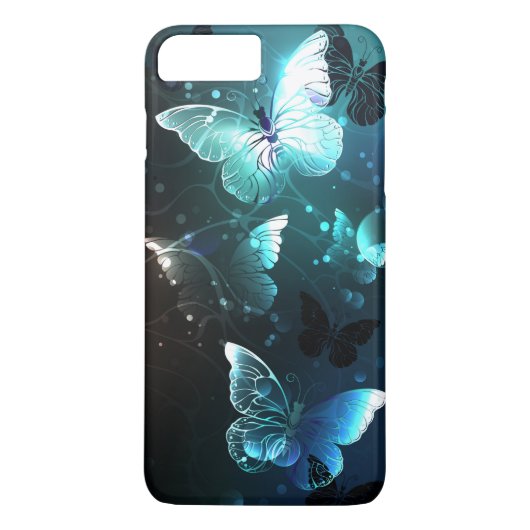 Munt Nacht Vlinders Case-Mate iPhone Case (Achterkant)