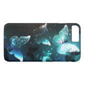 Munt Nacht Vlinders Case-Mate iPhone Case (Achterkant (Horizontaal))