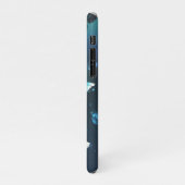 Munt Nacht Vlinders iPhone Hoesje (Linkerkant)