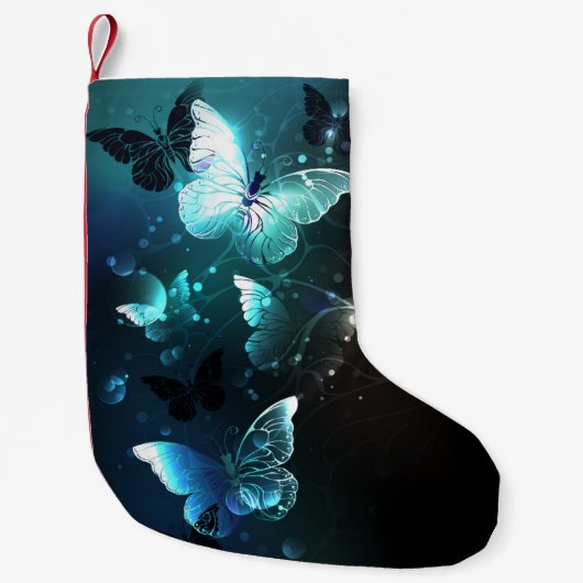 Munt Nacht Vlinders Kleine Kerstsok (Voorkant)