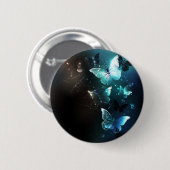 Munt Nacht Vlinders Ronde Button 5,7 Cm (Voorkant /achterkant)