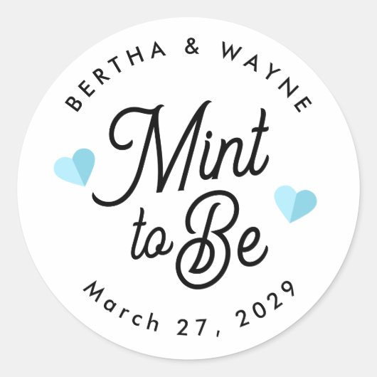 Munt om Modern te zijn Persoonlijke Favoriet Ronde Sticker (Voorkant)