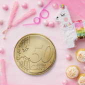 Munt Onderzetters:  Drink Accessoires Papieren Bordje (Feest)