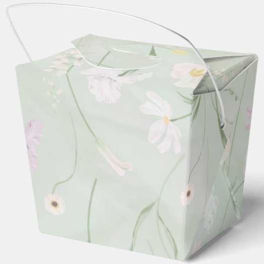  munt pioen bruiloft gunst doos bedankdoosjes (Achterkant)