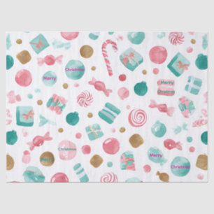 Munt & Roze CANDY Kerst Tissue Papier