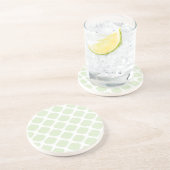 Munt Sierpatroon Zandsteen Onderzetter (Zijkant)