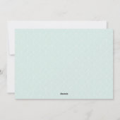 Munt | Sneeuwklokje 4 Foto Collage Feestdagenkaart (Achterkant)