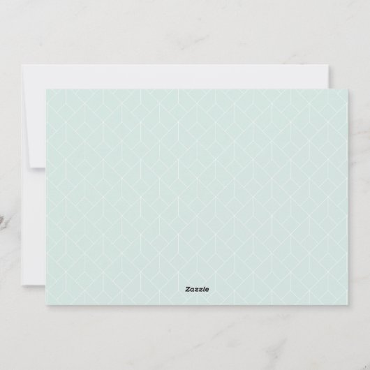 Munt | Sneeuwklokje 4 Foto Collage Feestdagenkaart (Achterkant)