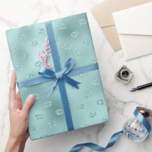 Munt Sparkle Lippen XOXO Verjaardag Cadeaupapier
